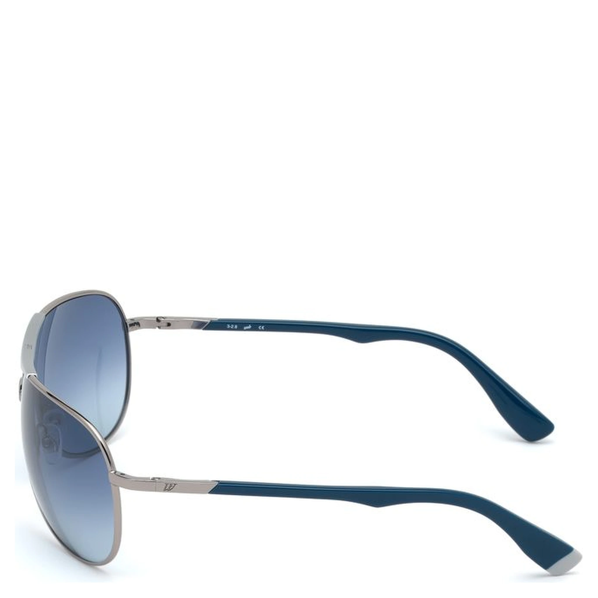 Gray Metal Sunglasses