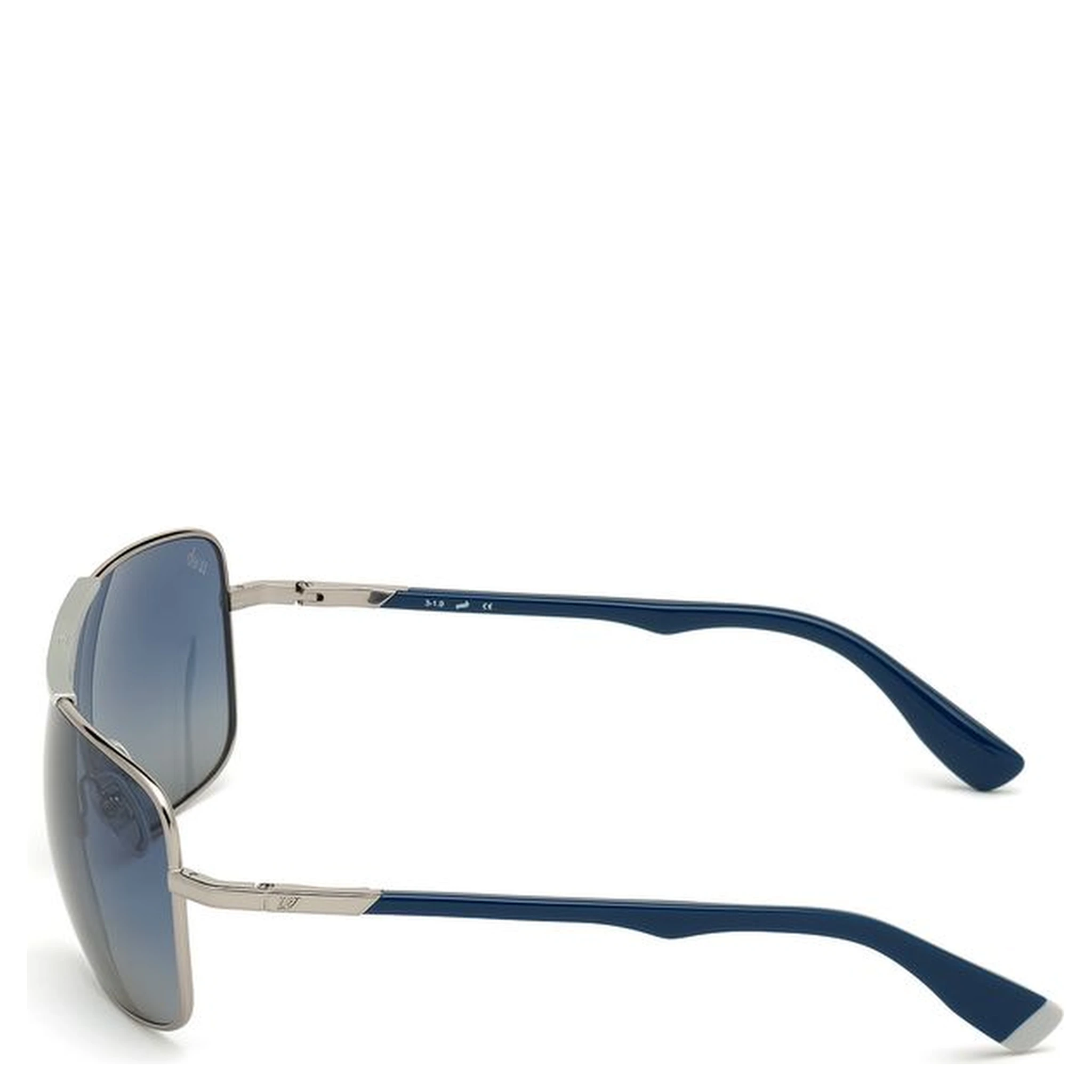 Gray Metal Sunglasses