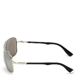 Gray Metal Sunglasses