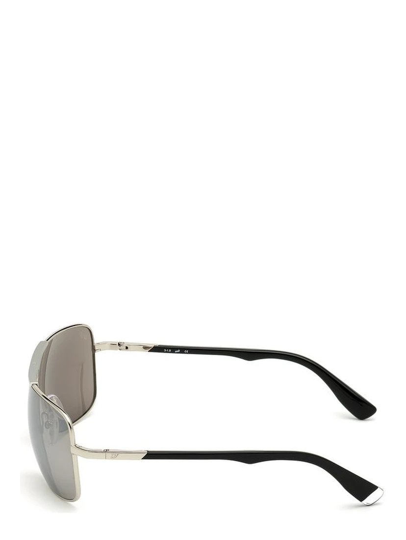 Gray Metal Sunglasses