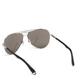 Gray Metal Sunglasses