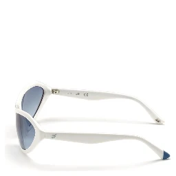 White Plastic Sunglasses