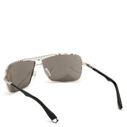 Gray Metal Sunglasses