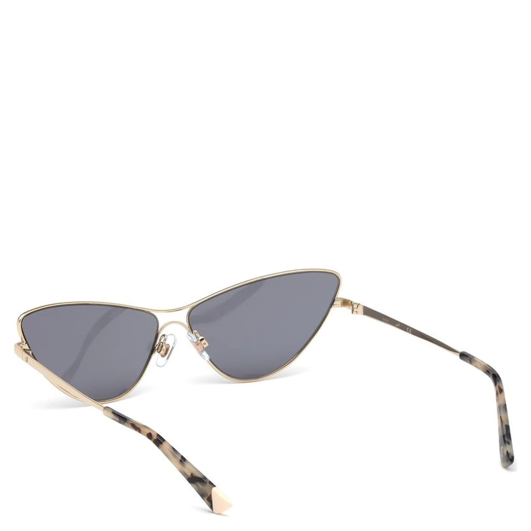 نظارات شمسية معدنية ذهبية