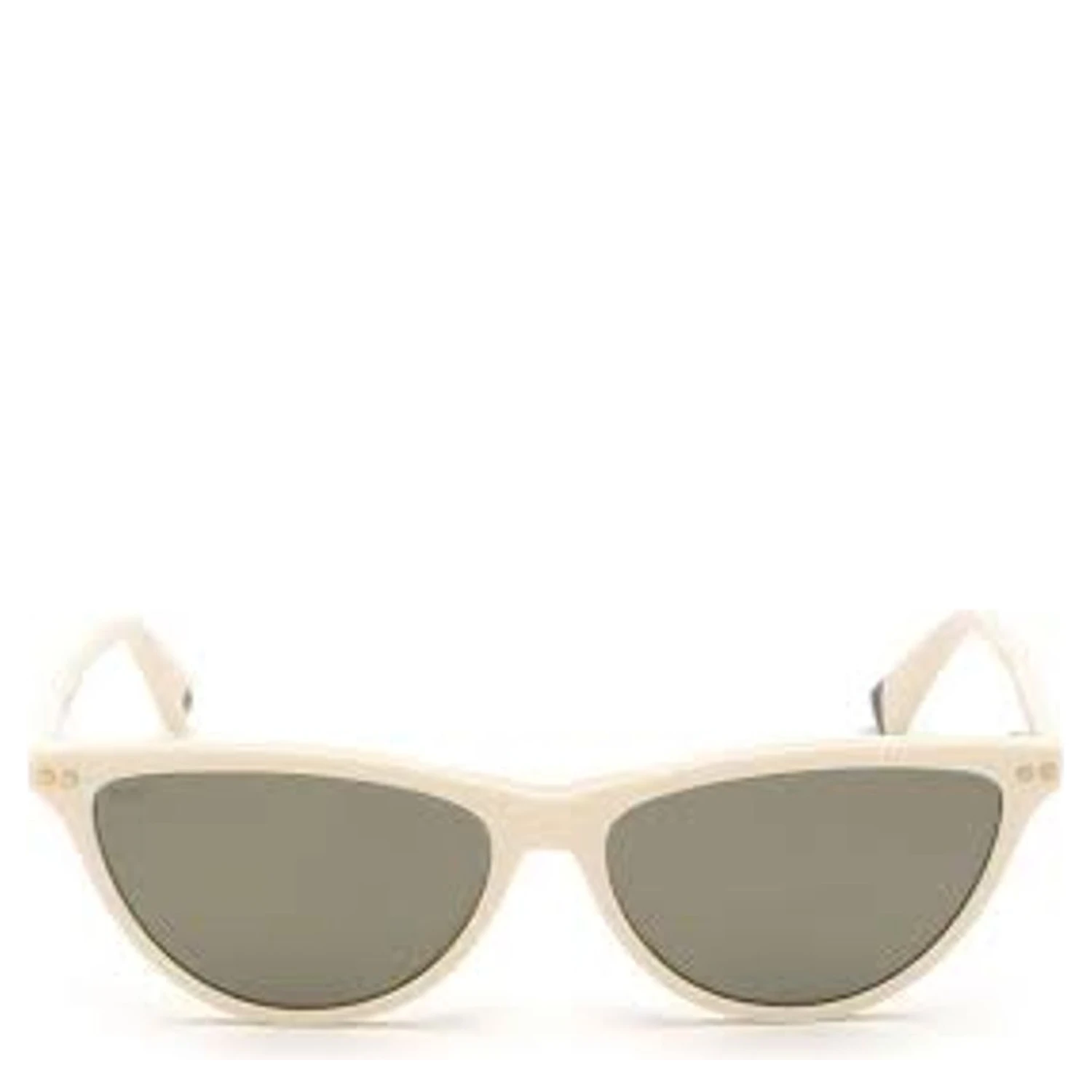 White Acetate Sunglasses
