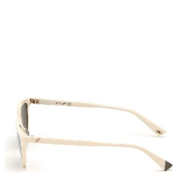 White Acetate Sunglasses