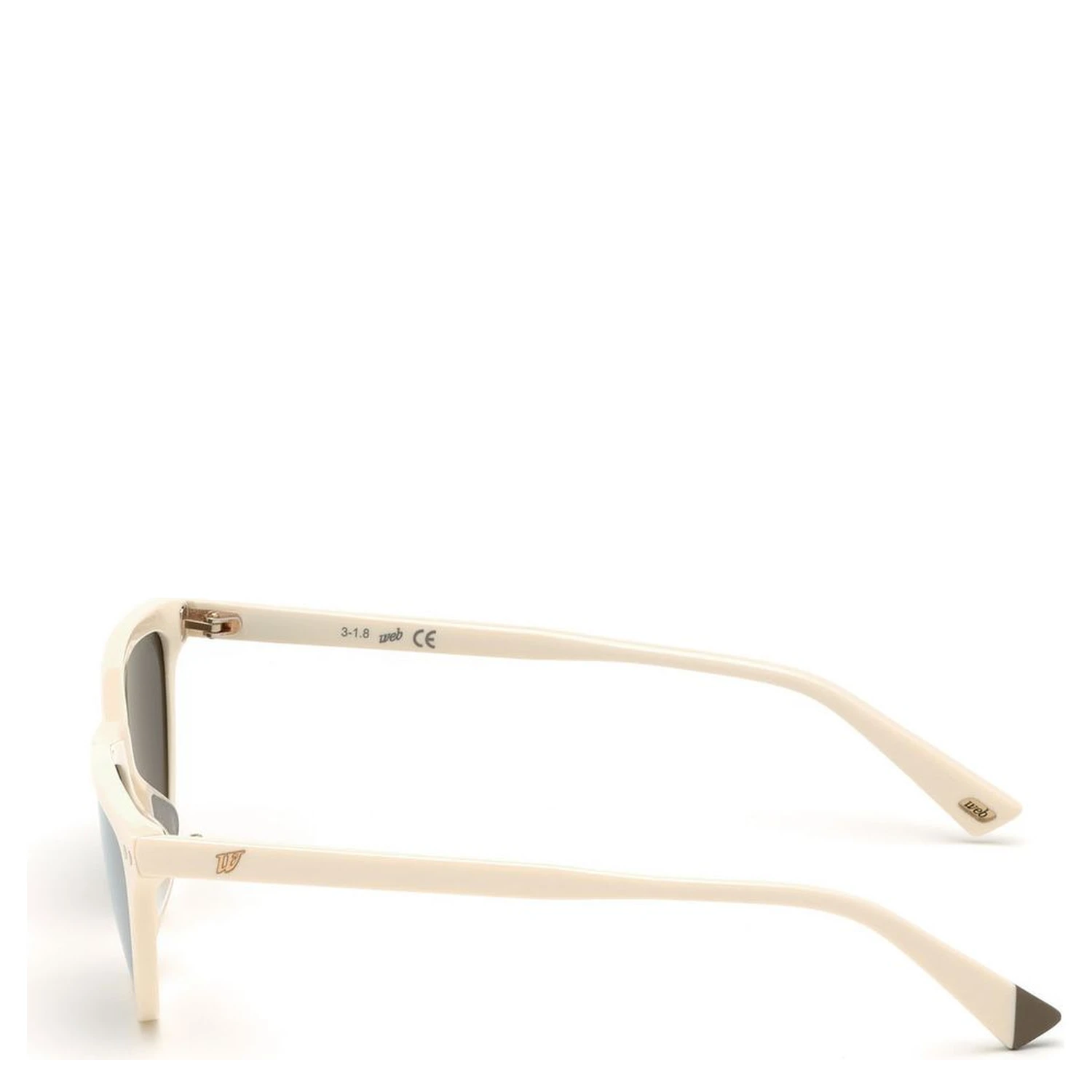 White Acetate Sunglasses