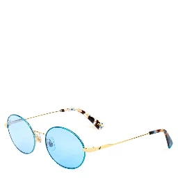 Gold Metal Sunglasses