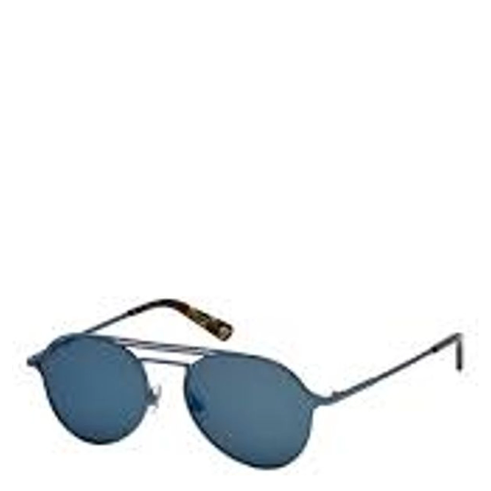 Blue Metal Sunglasses