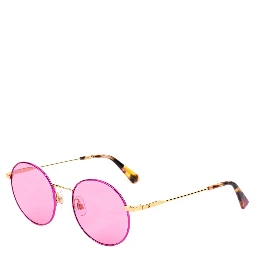 Pink Metal Sunglasses