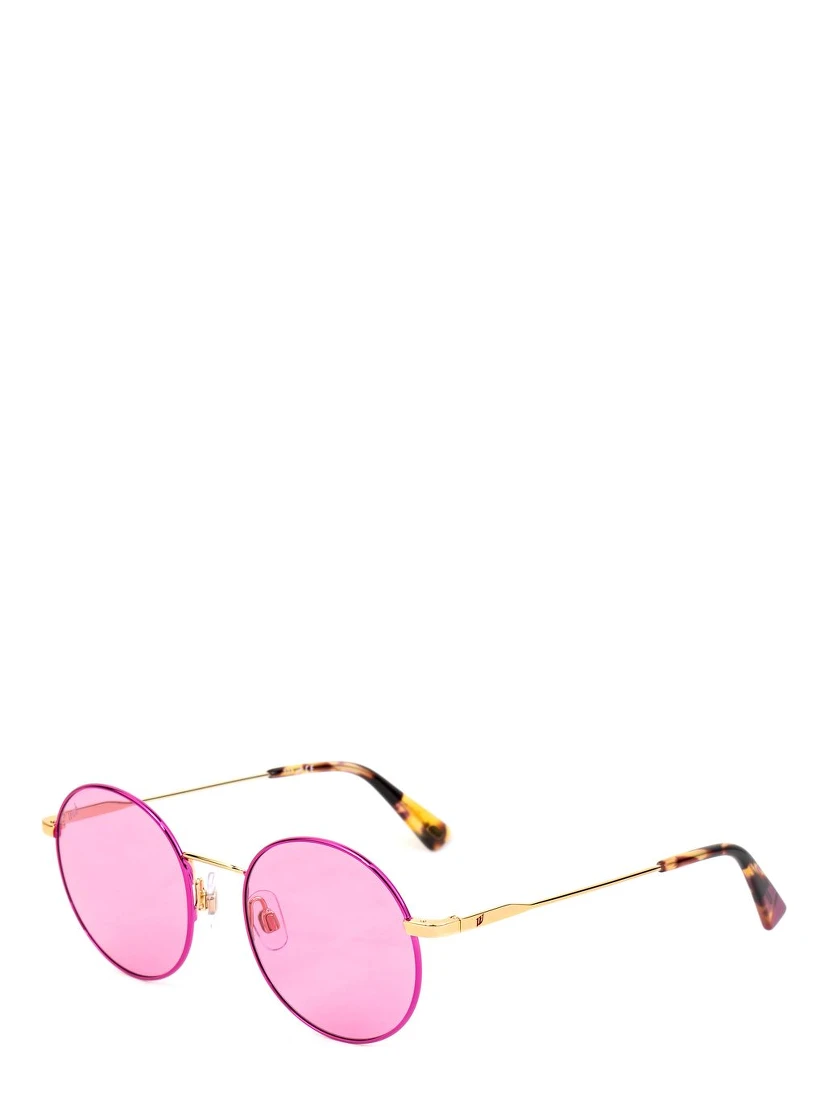 Pink Metal Sunglasses