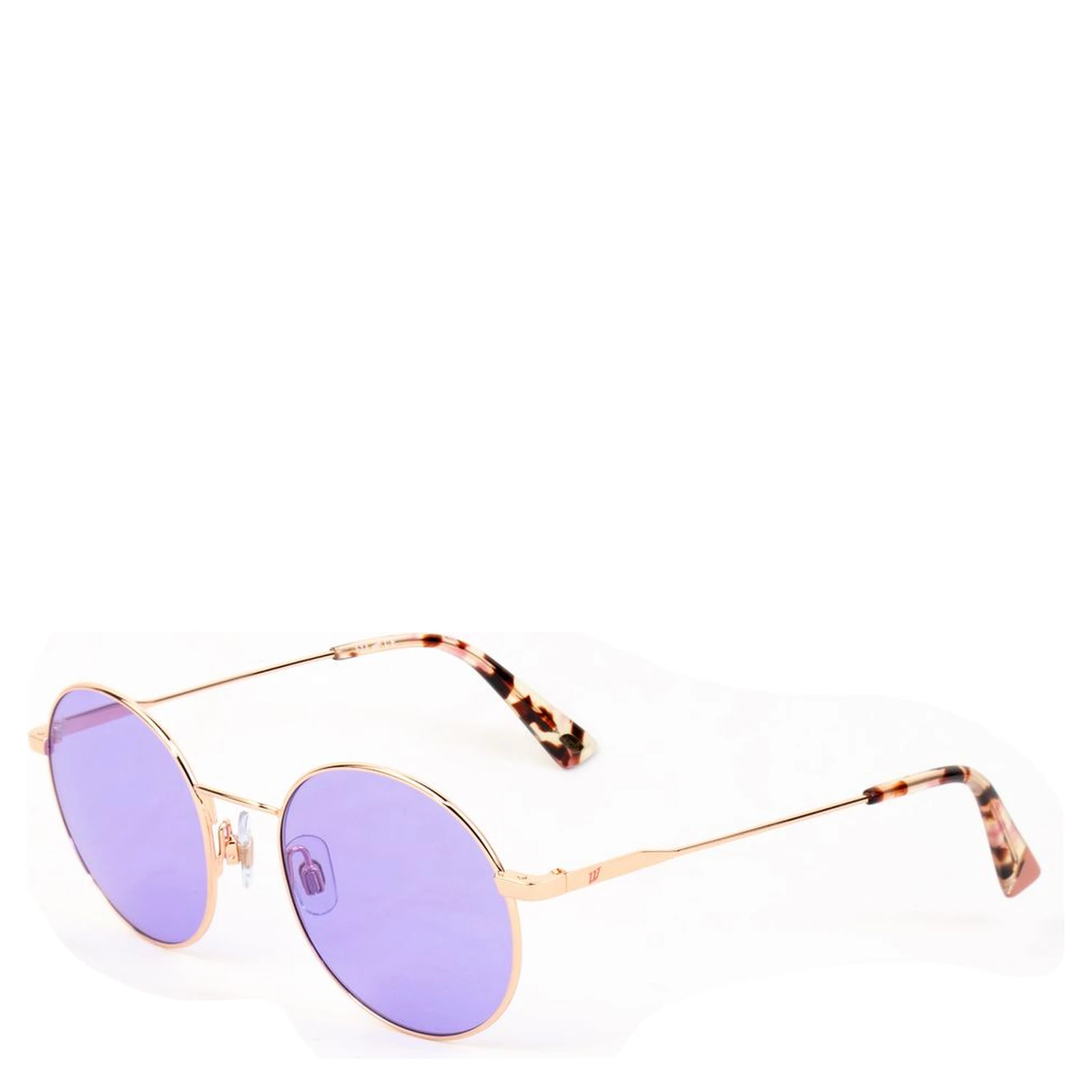 Pink Metal Sunglasses