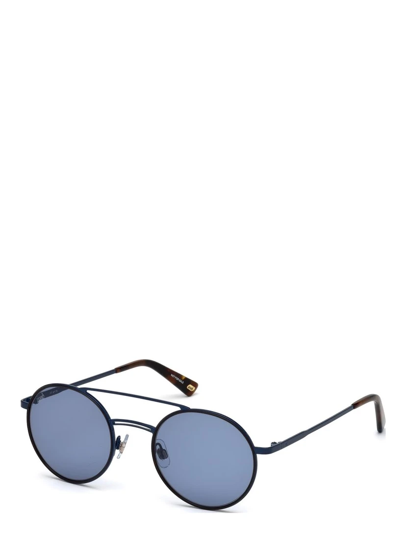 Blue Metal Sunglasses
