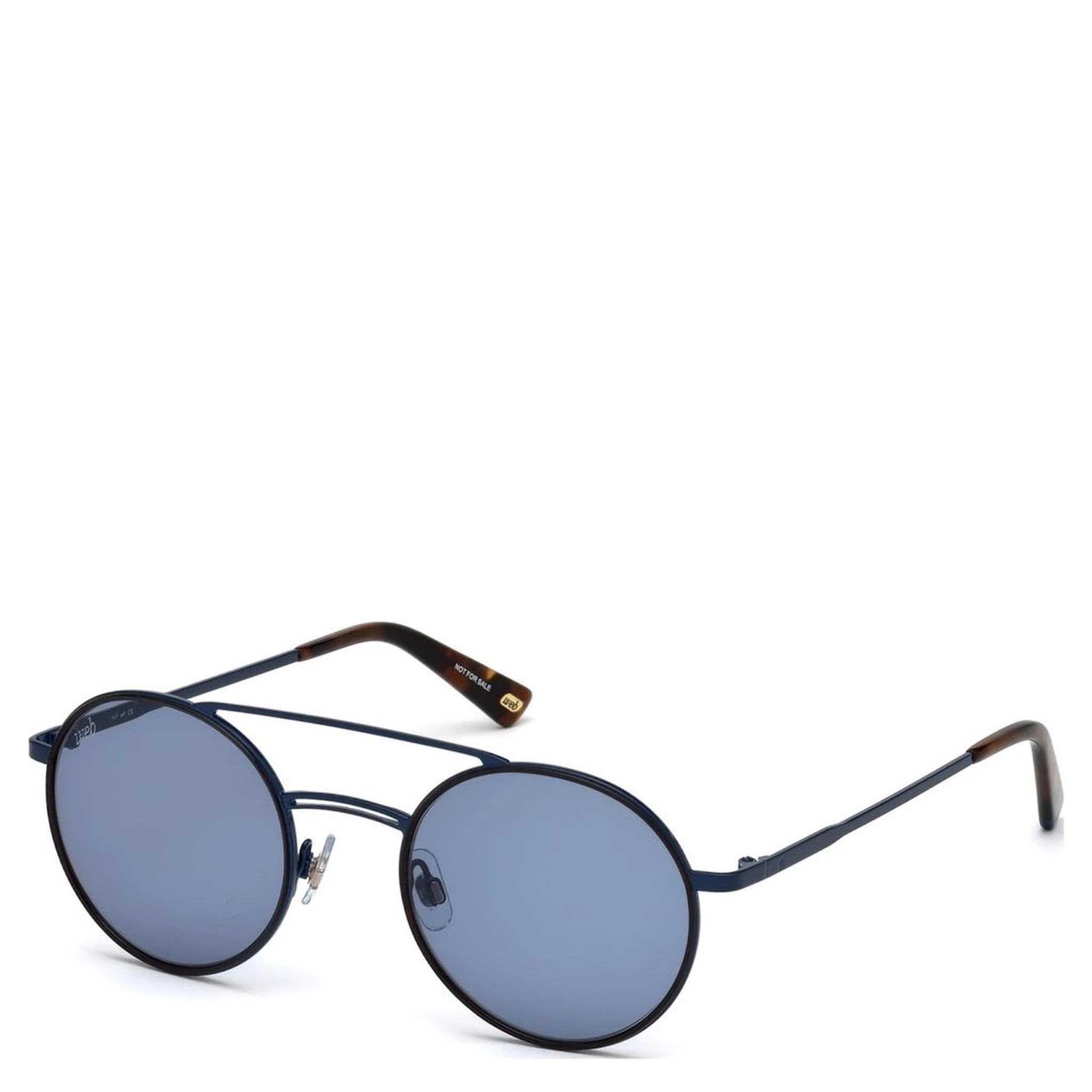 Blue Metal Sunglasses