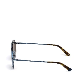 Blue Metal Sunglasses