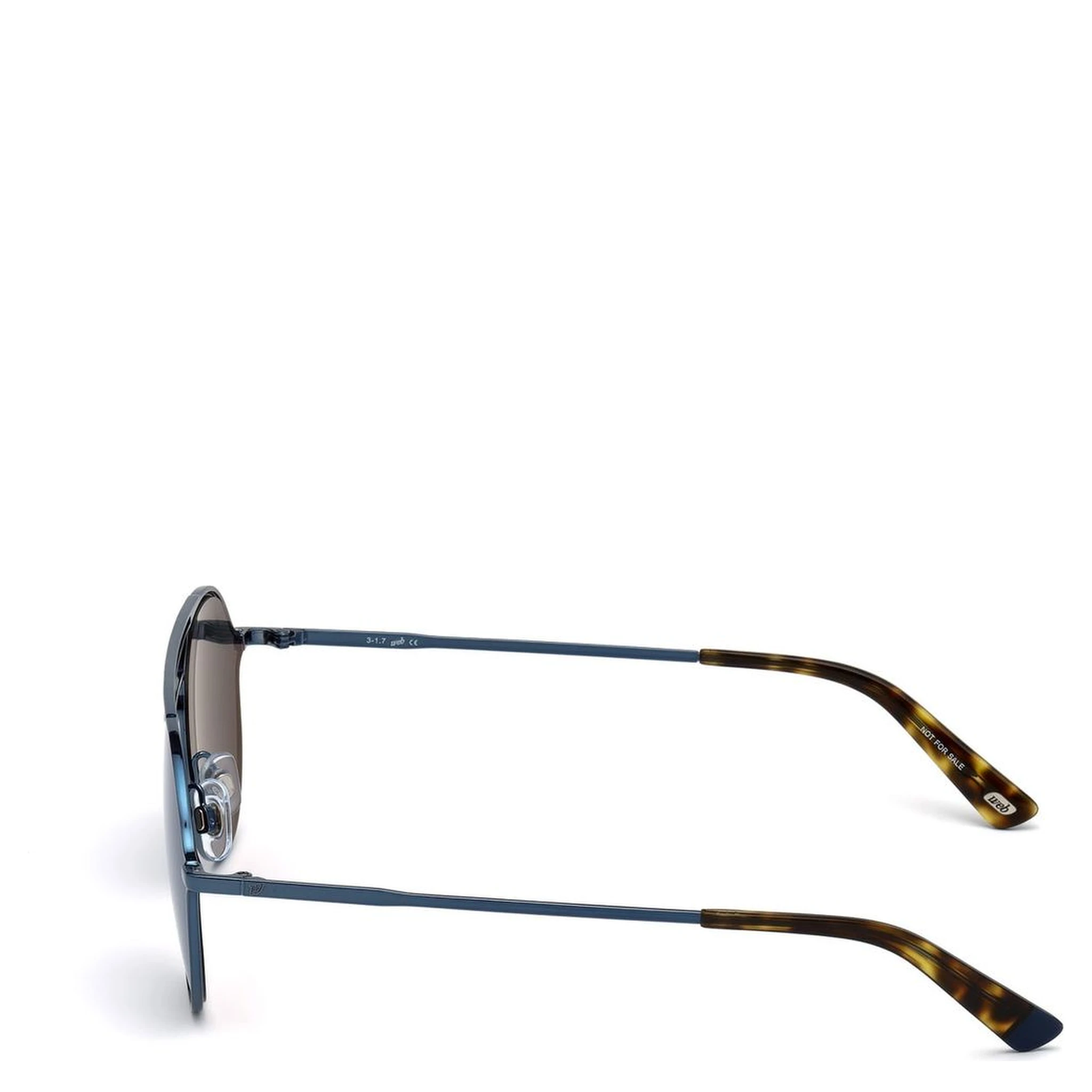 Blue Metal Sunglasses