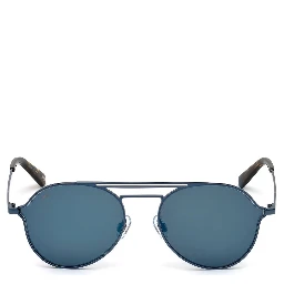Blue Metal Sunglasses