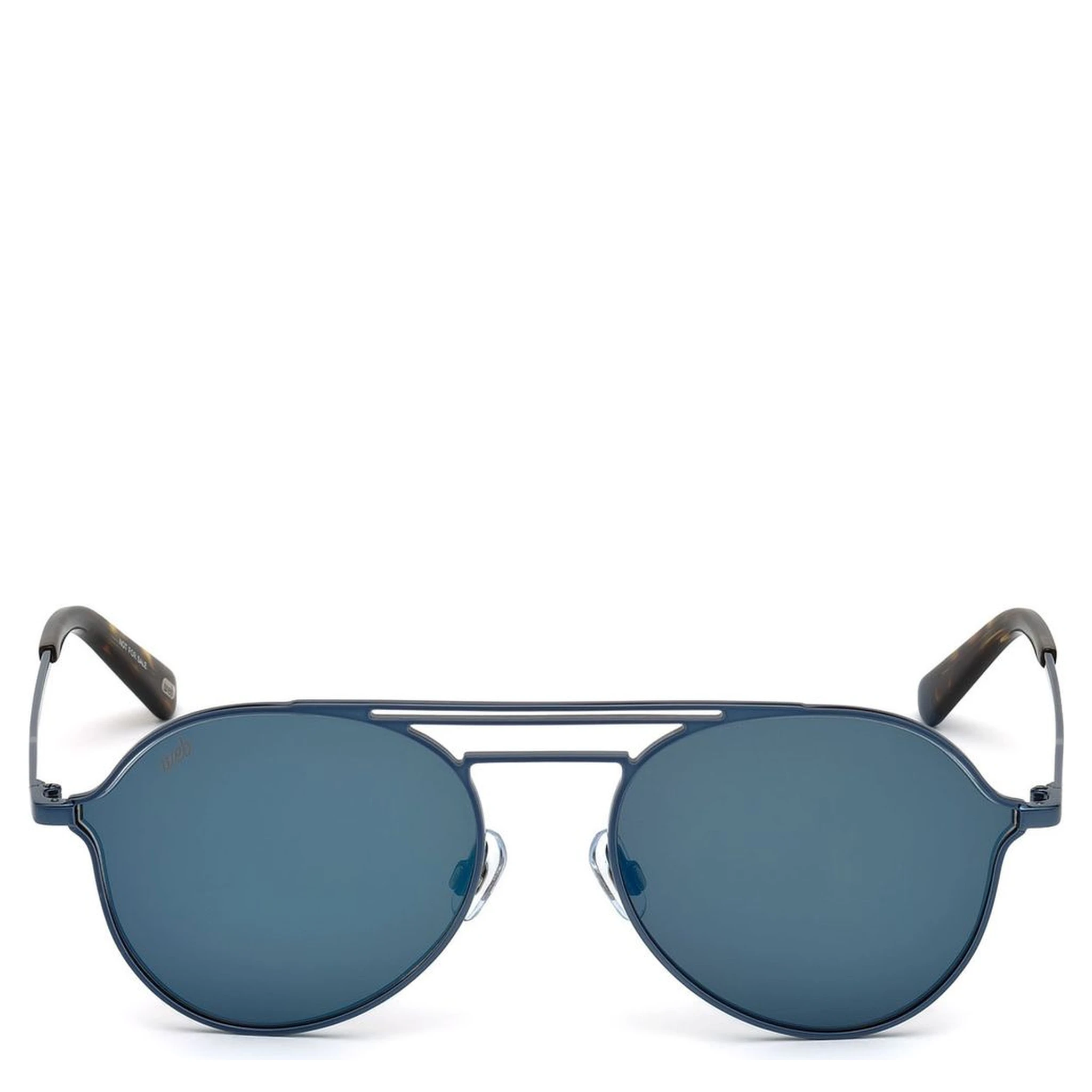 Blue Metal Sunglasses