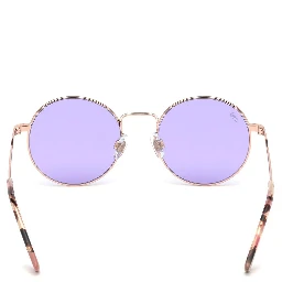 Pink Metal Sunglasses