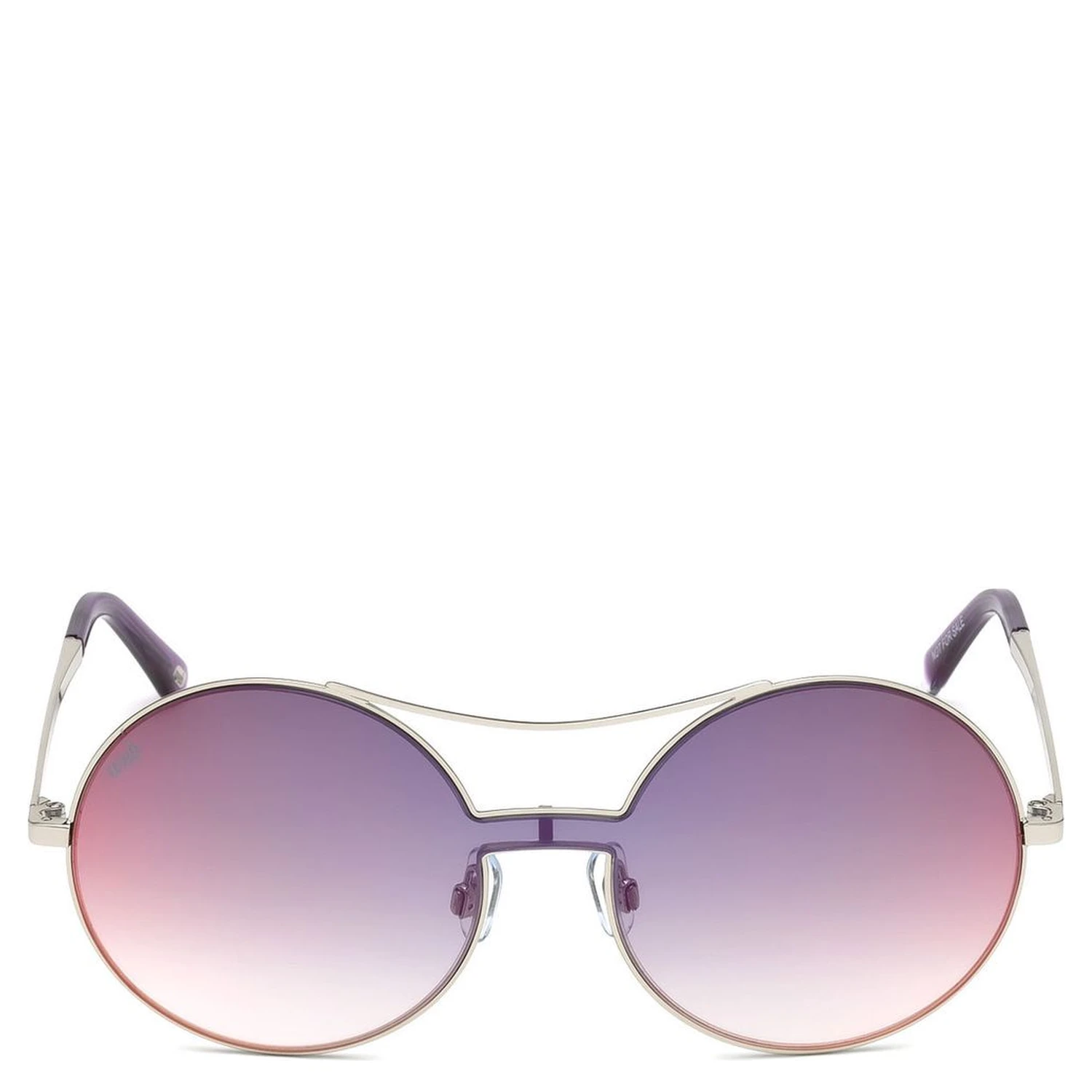 Silver Metal Sunglasses