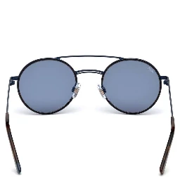 Blue Metal Sunglasses