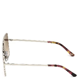 Silver Metal Sunglasses