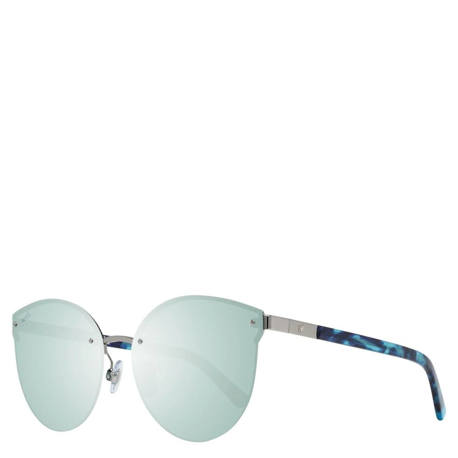 Silver Metal Sunglasses
