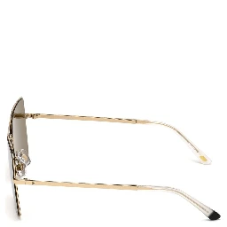 Pink Metal Sunglasses