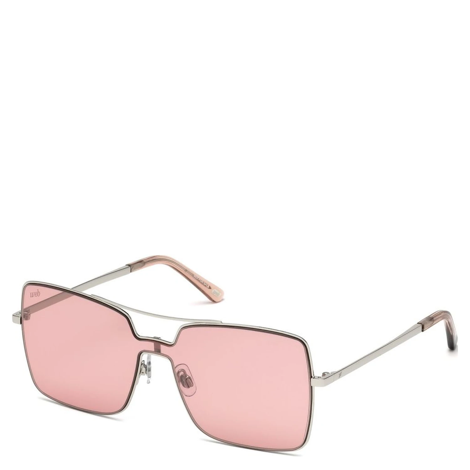 Silver Metal Sunglasses