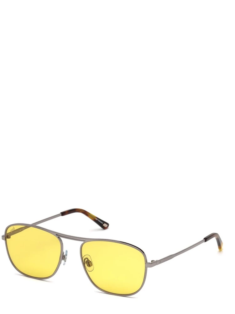 Silver Metal Sunglasses