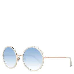Beige Metal Sunglasses
