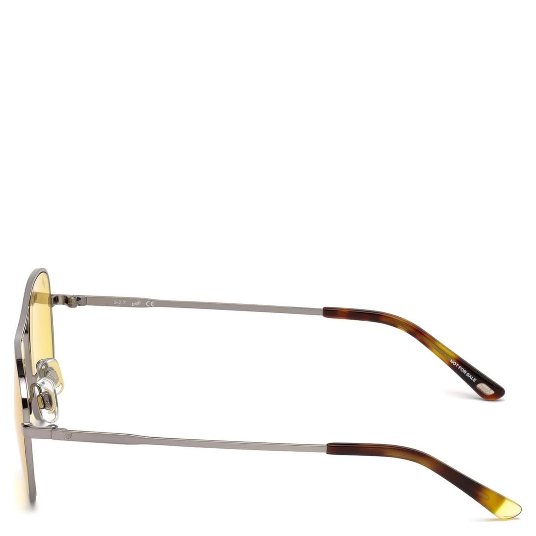 Silver Metal Sunglasses