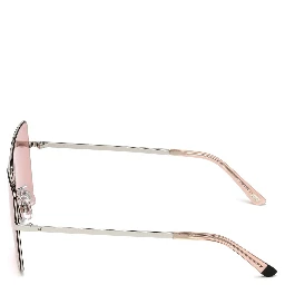 Silver Metal Sunglasses