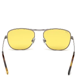 Silver Metal Sunglasses