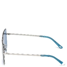 Silver Metal Sunglasses