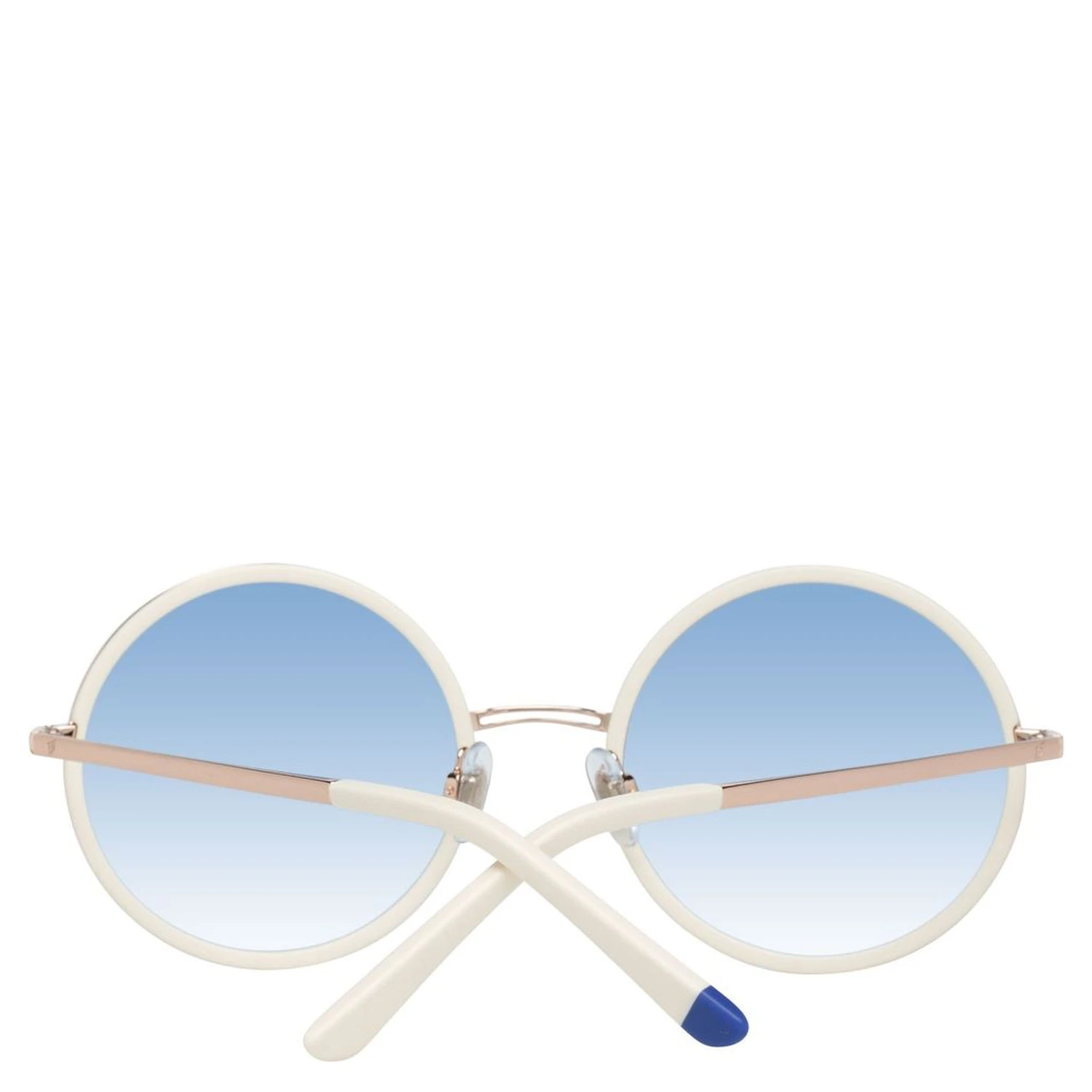 Beige Metal Sunglasses