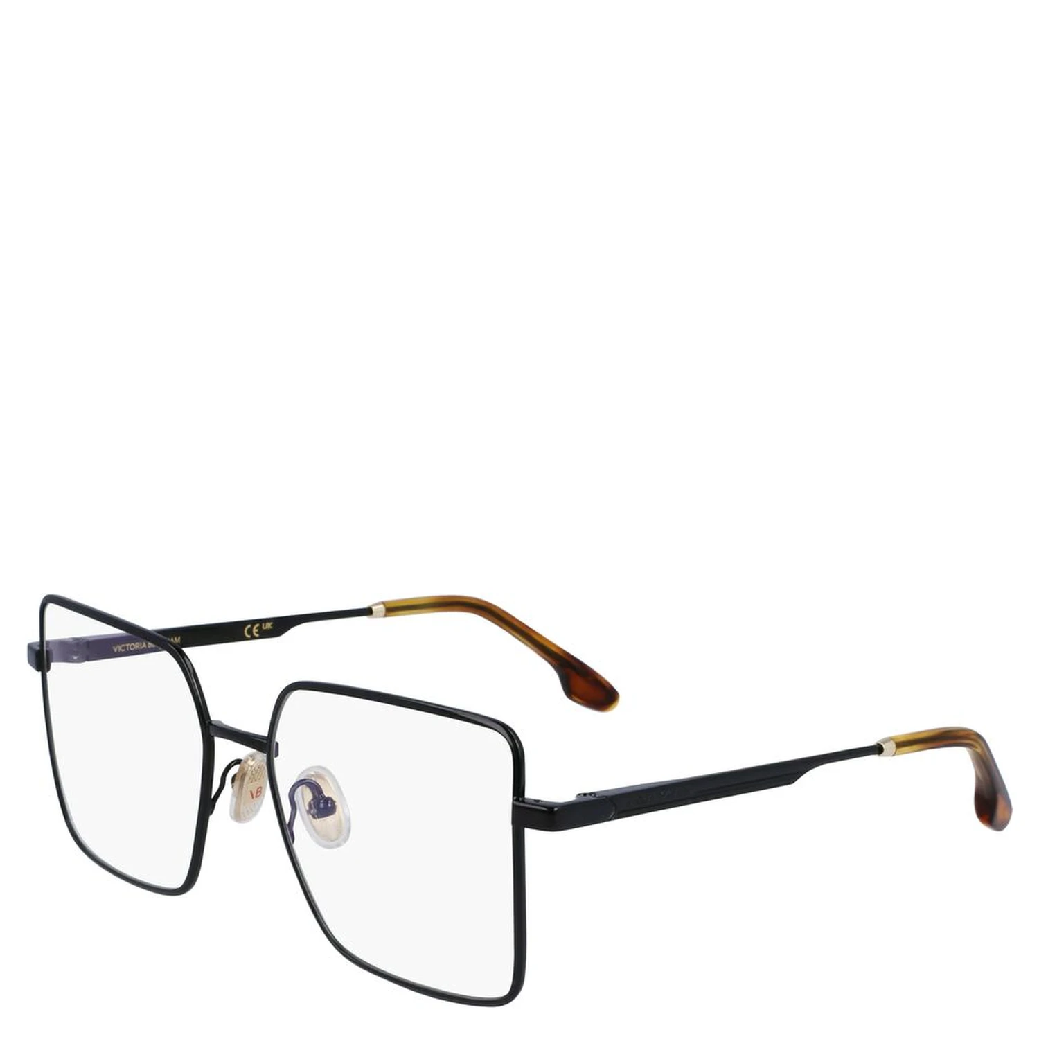Black Metal Glasses (Frames)