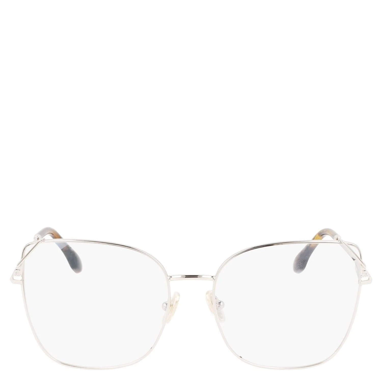 نظارات معدنية رمادية (إطارات)