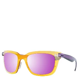 Orange Plastic Sunglasses
