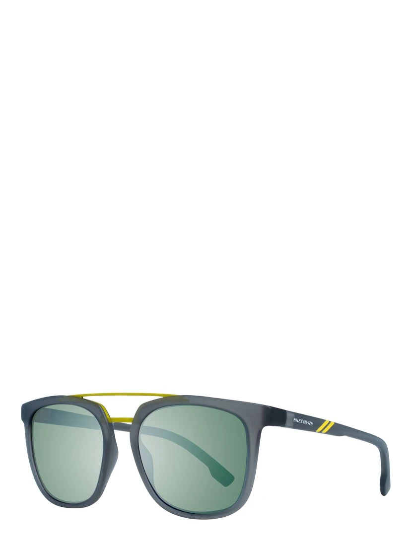 Gray Metal Sunglasses