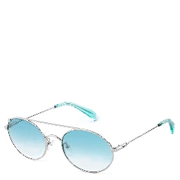 Silver Metal Sunglasses