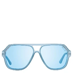 نظارات شمسية بلاستيكية زرقاء