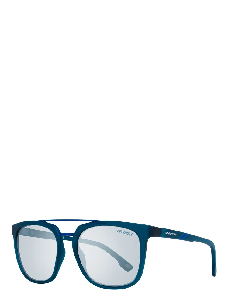 Blue Metal Sunglasses