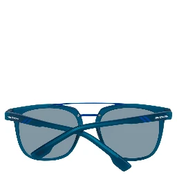 Blue Metal Sunglasses