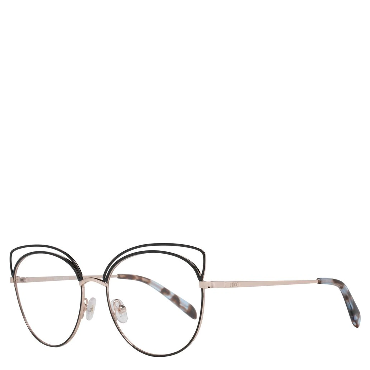 Black Metal Glasses (Frames)