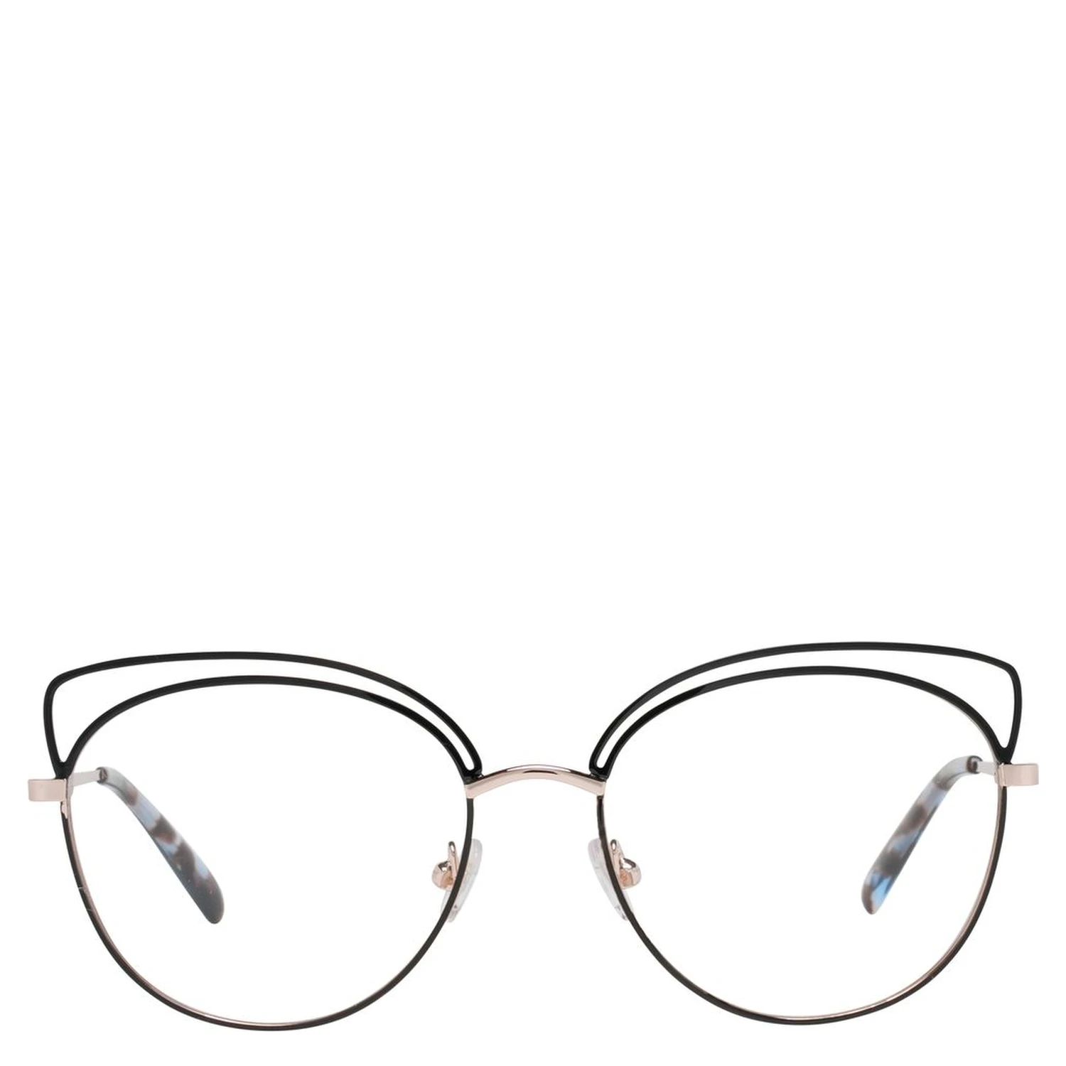 Black Metal Glasses (Frames)