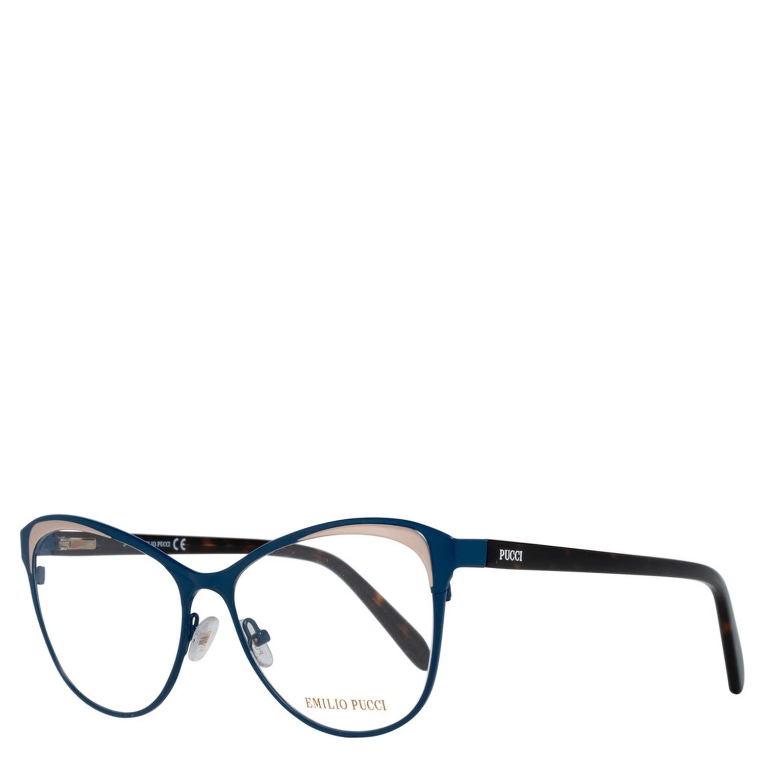 Blue Metal Glasses (Frames)