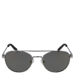 Gray Metal Sunglasses