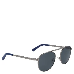 Gray Metal Sunglasses