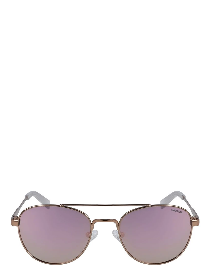 Pink Metal Sunglasses